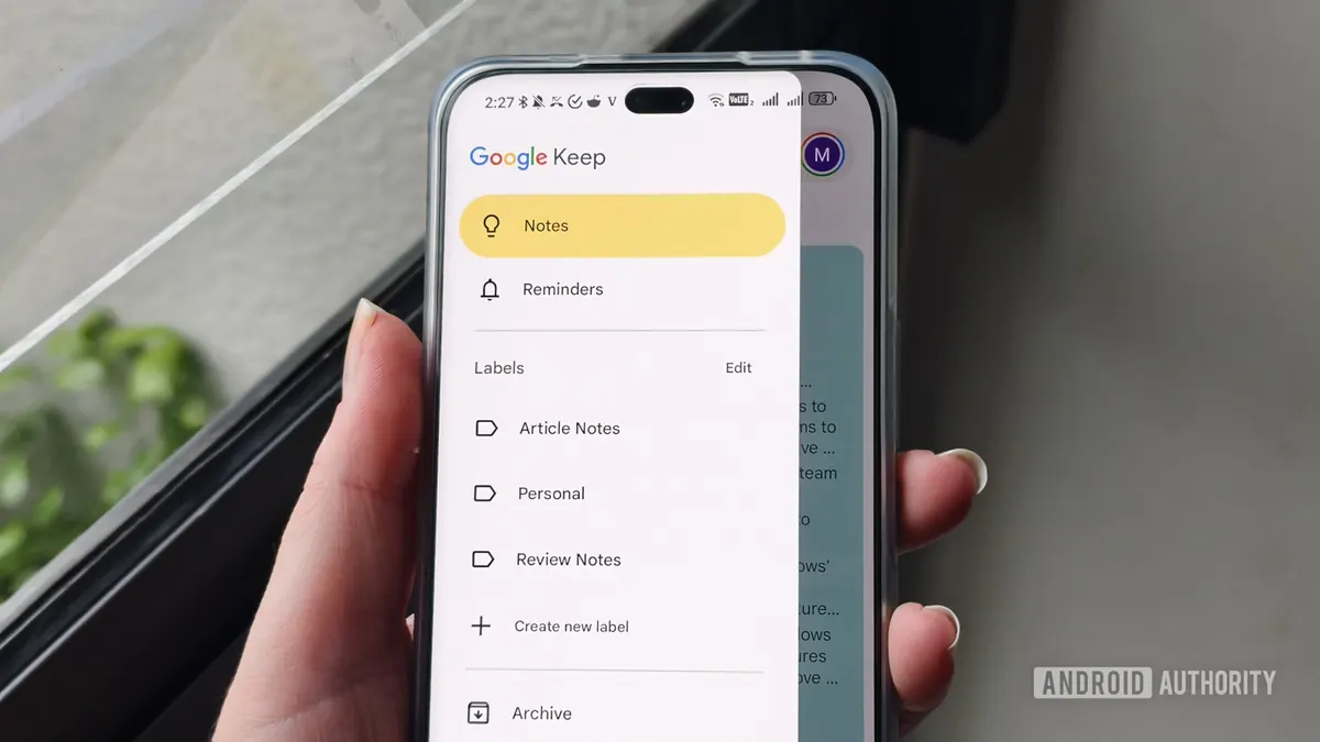 Google Keep дозволить створювати списки завдань прямо в нотатках